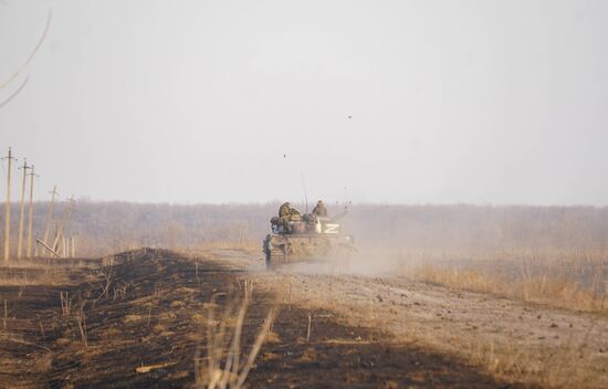 Территории Донецкой народной республики после отступления ВСУ