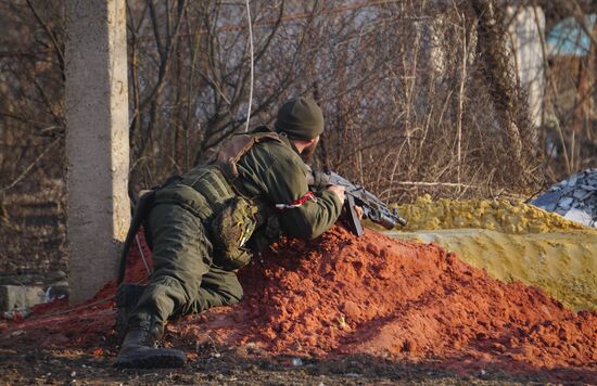 Территории Донецкой народной республики после отступления ВСУ