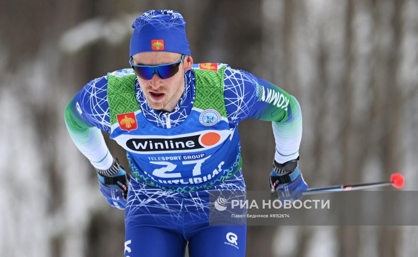 Лыжные гонки. Чемпионат России. Мужчины. Индивидуальная гонка