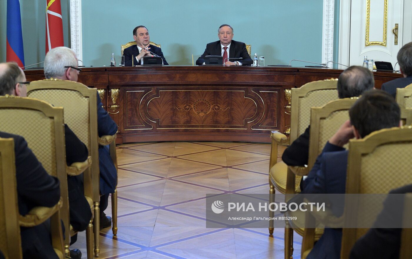 Визит премьер-министра Белоруссии Р. Головченко в Санкт-Петербург