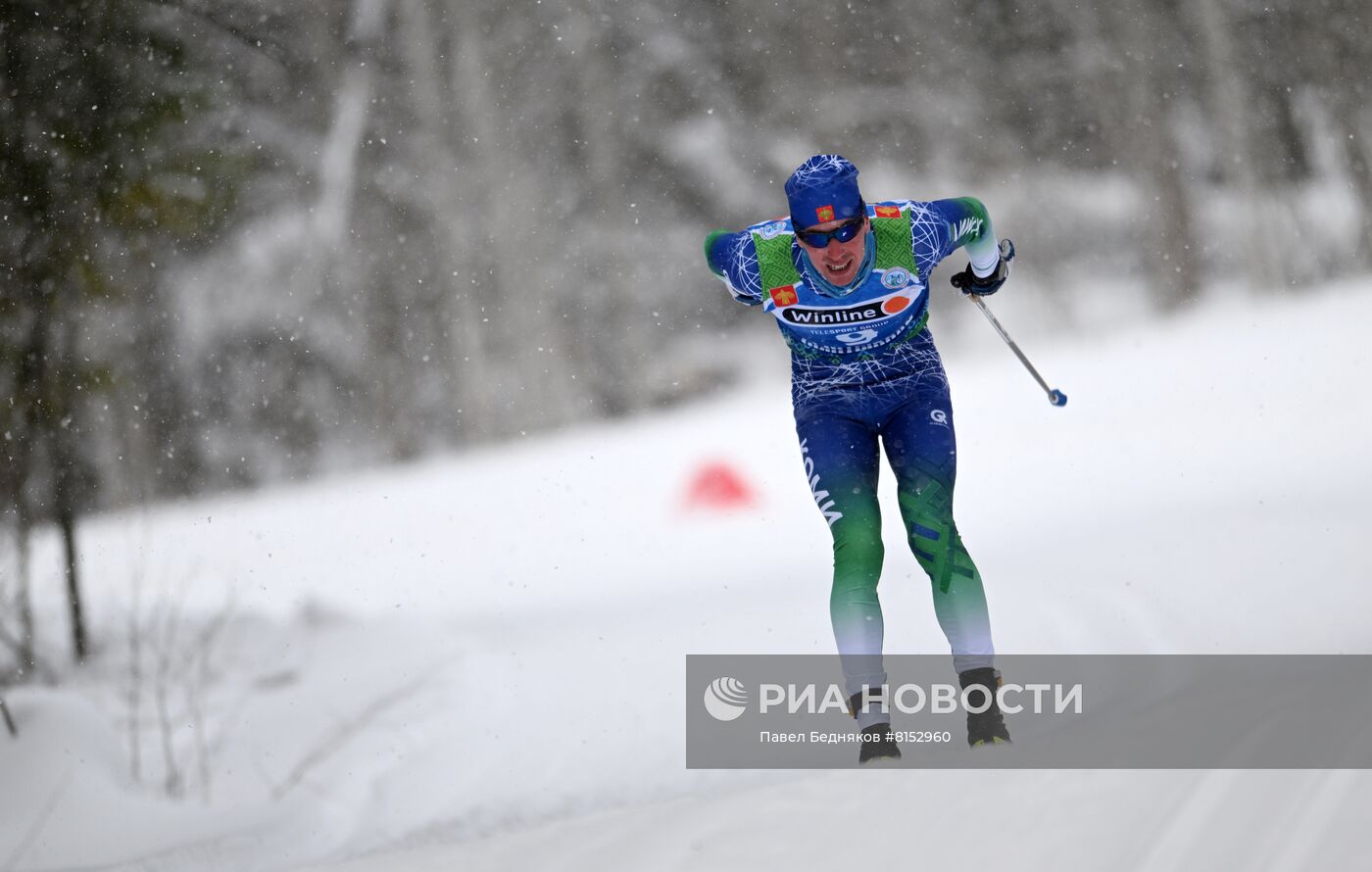 Лыжные гонки. Чемпионат России. Мужчины. Индивидуальная гонка