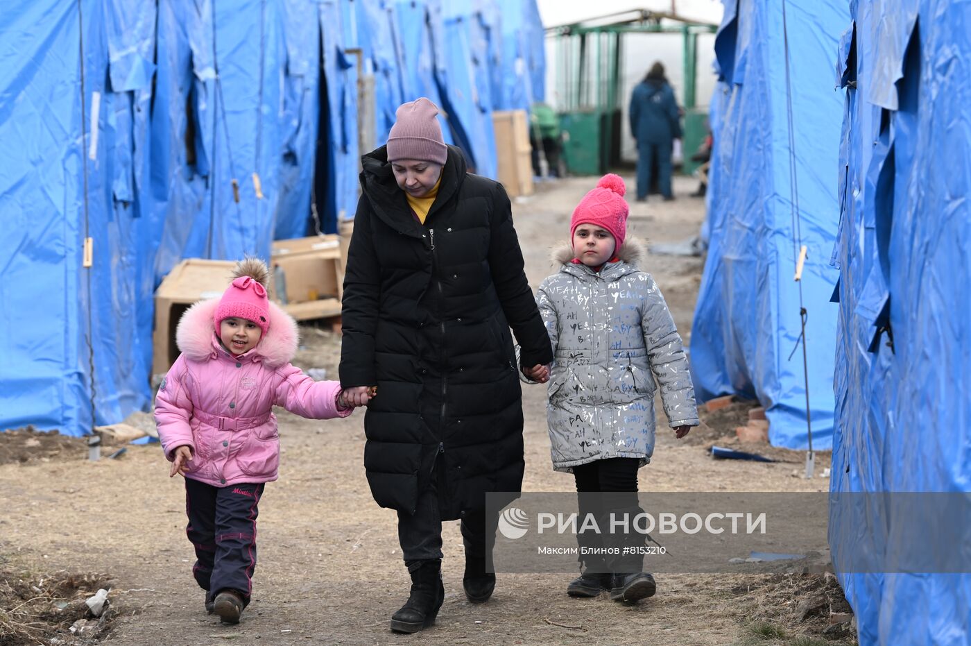 Беженцы из Мариуполя