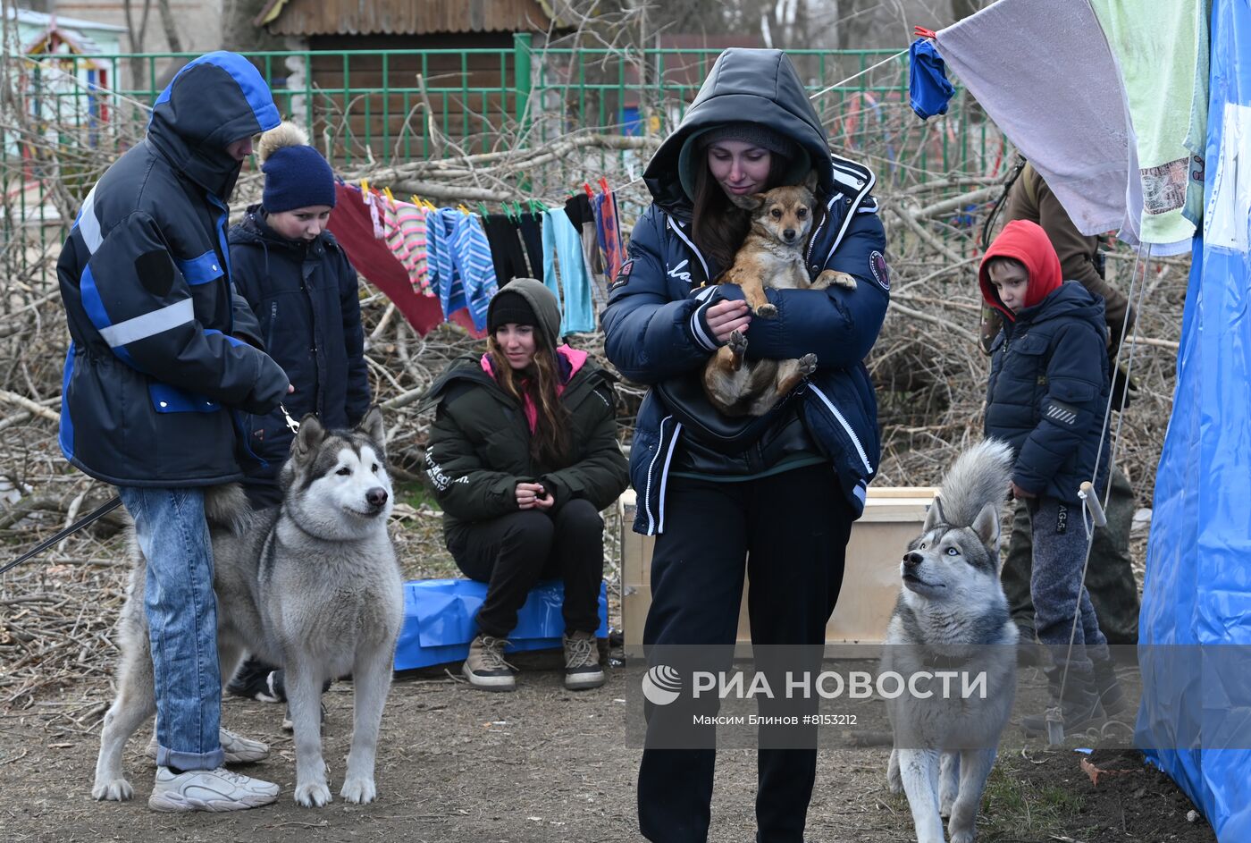 Беженцы из Мариуполя 