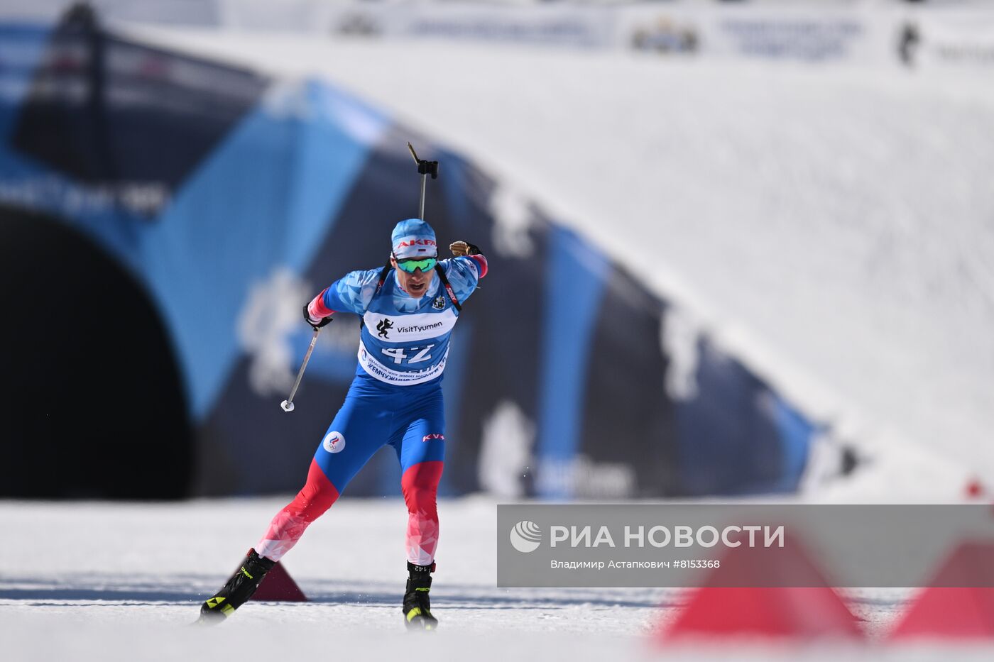 Биатлон. Чемпионат России. Мужчины. Спринт