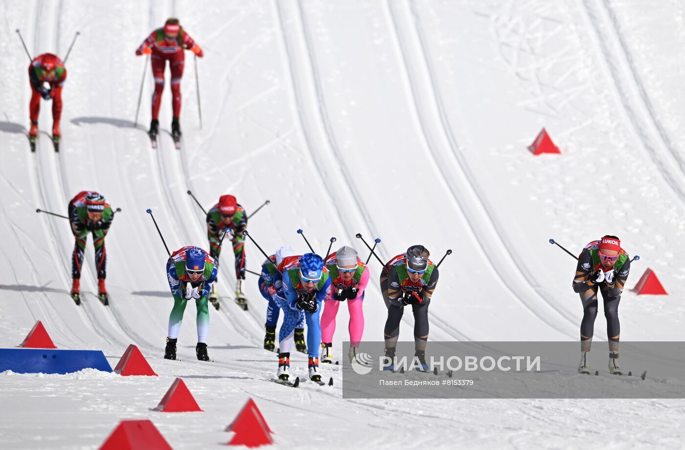 Лыжные гонки. Чемпионат России. Женщины. Командный спринт