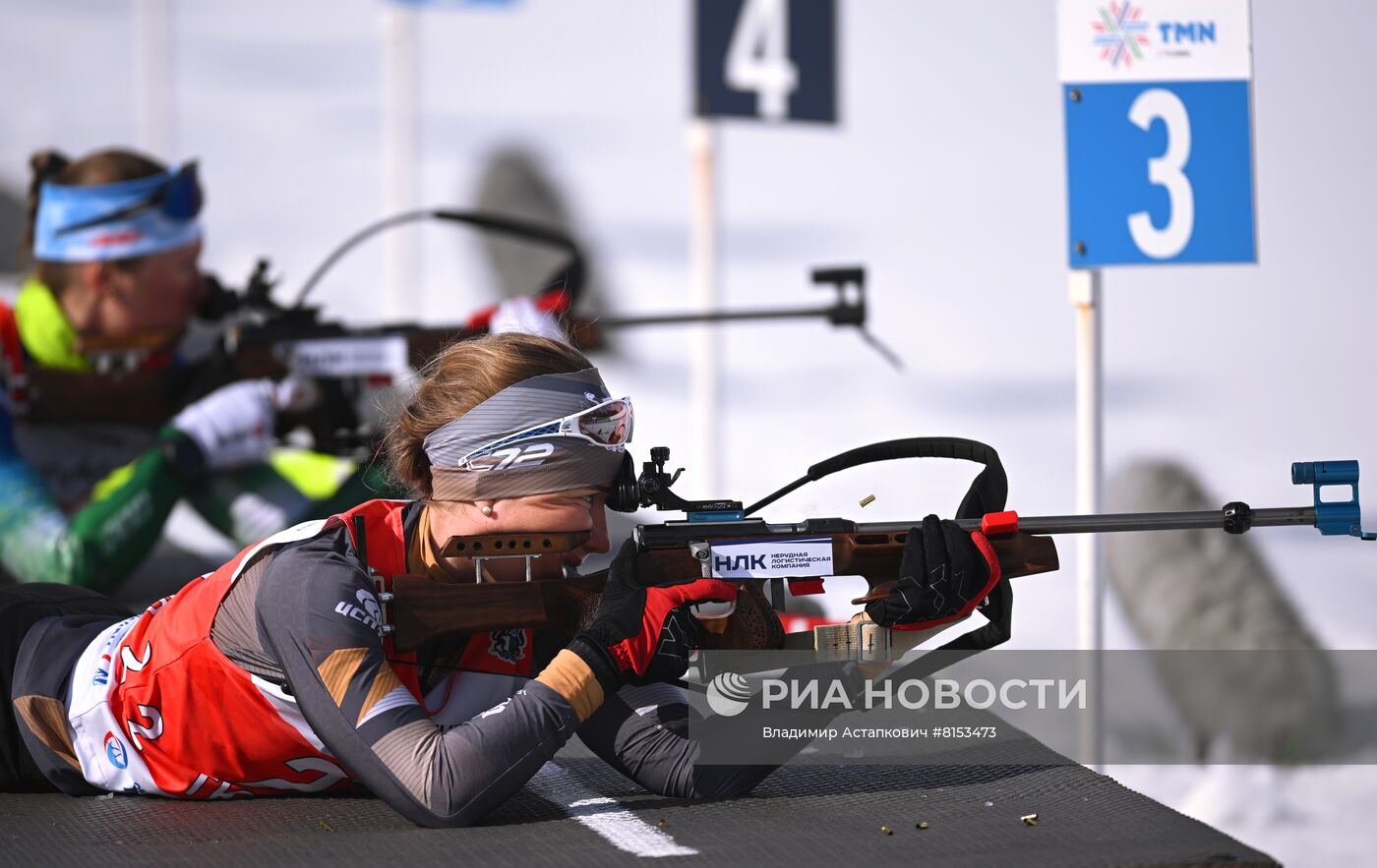 Биатлон. Чемпионат России. Женщины. Спринт