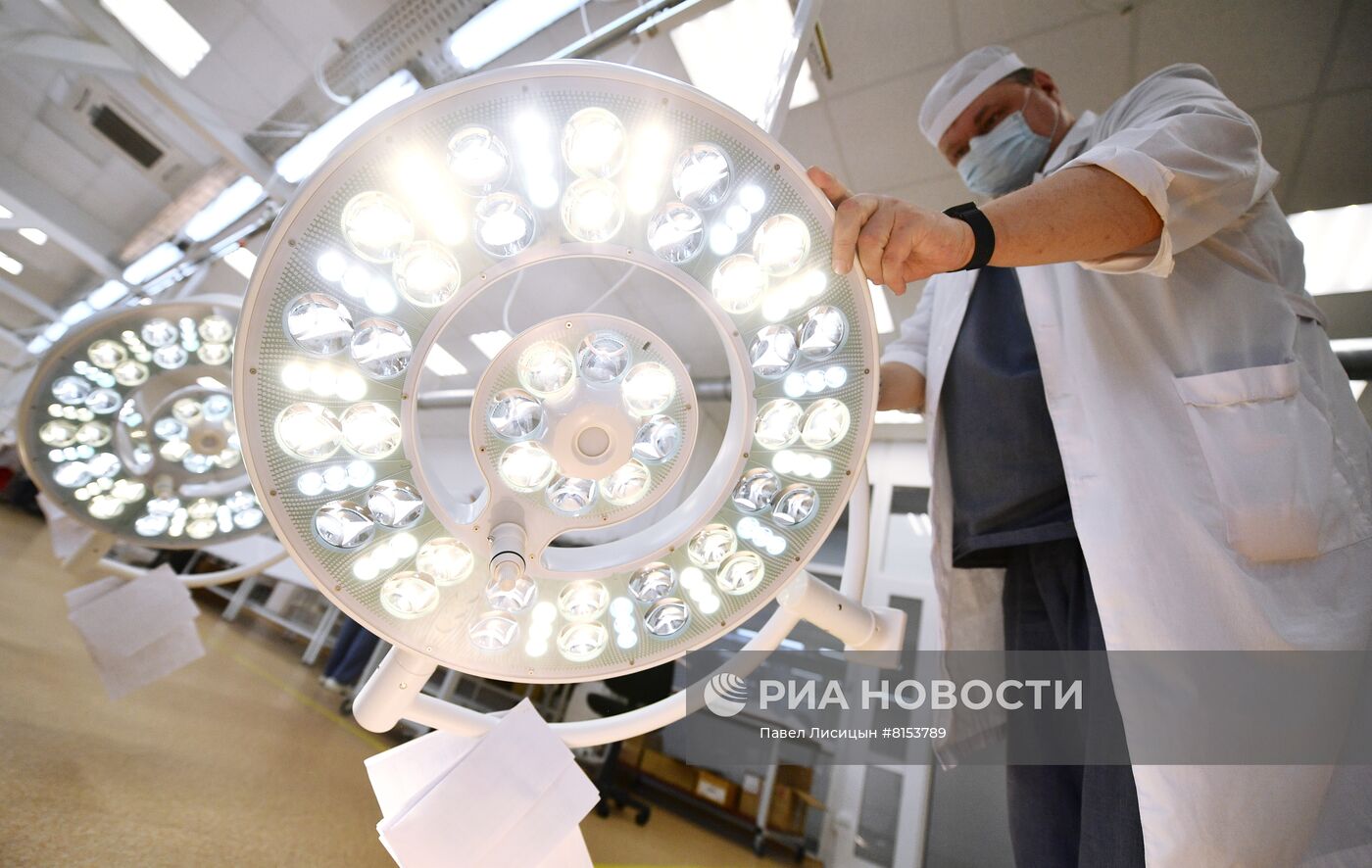 Производство медицинского оборудования на заводе ЭМА в Екатеринбурге