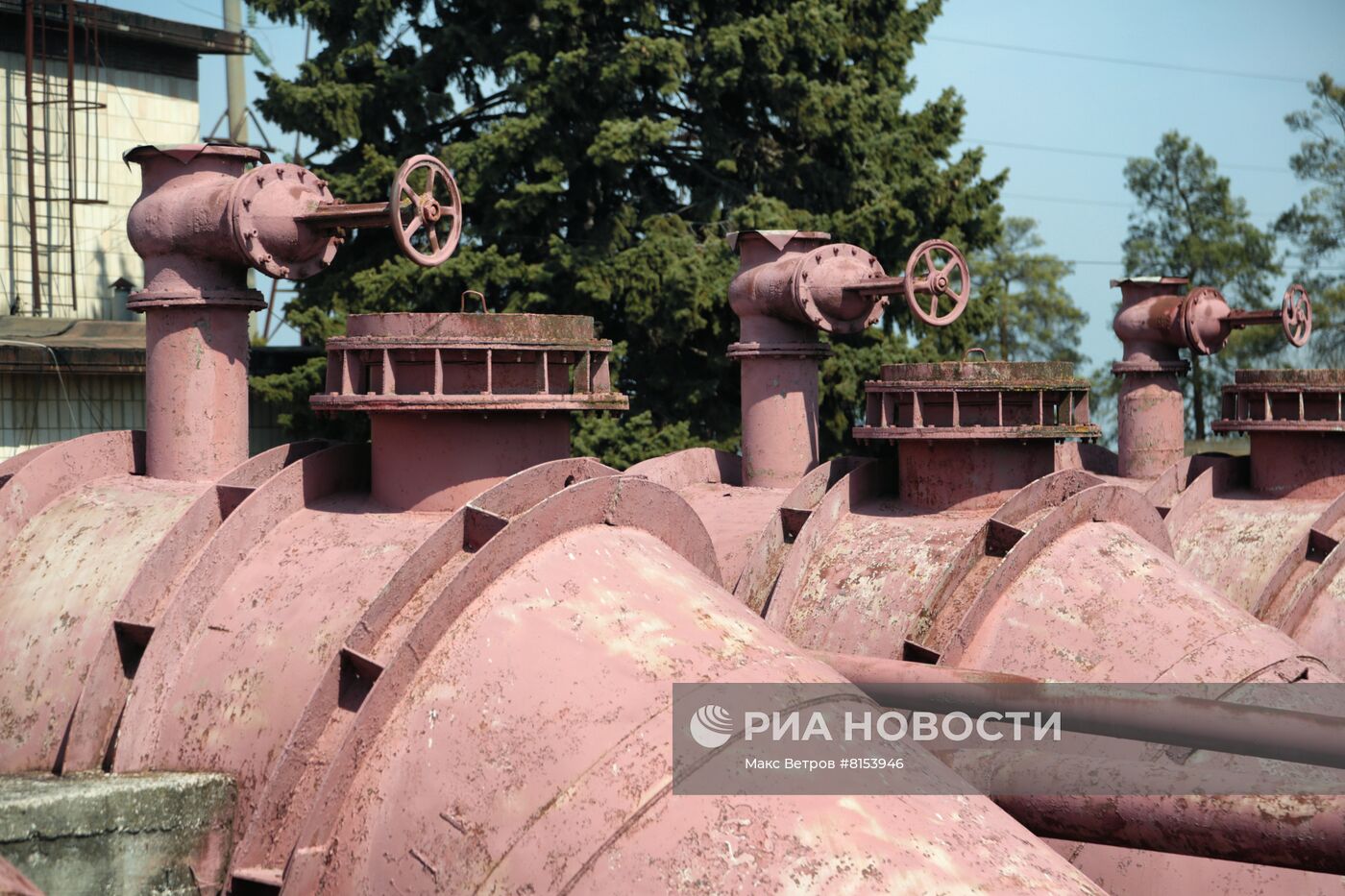 Заработала первая насосная станция Северо-Крымского канала