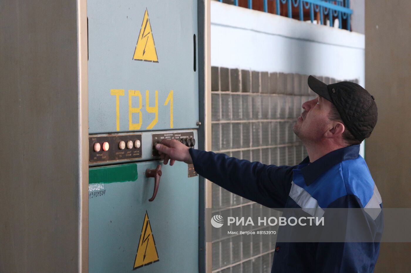 Заработала первая насосная станция Северо-Крымского канала