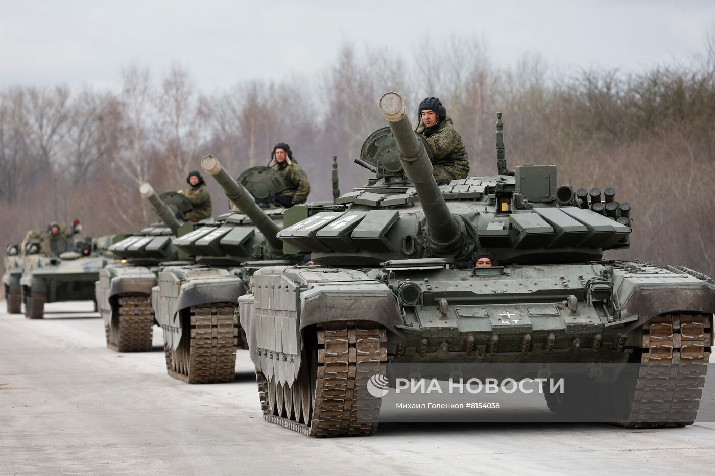 Подготовка к Параду Победы в Калининградской области