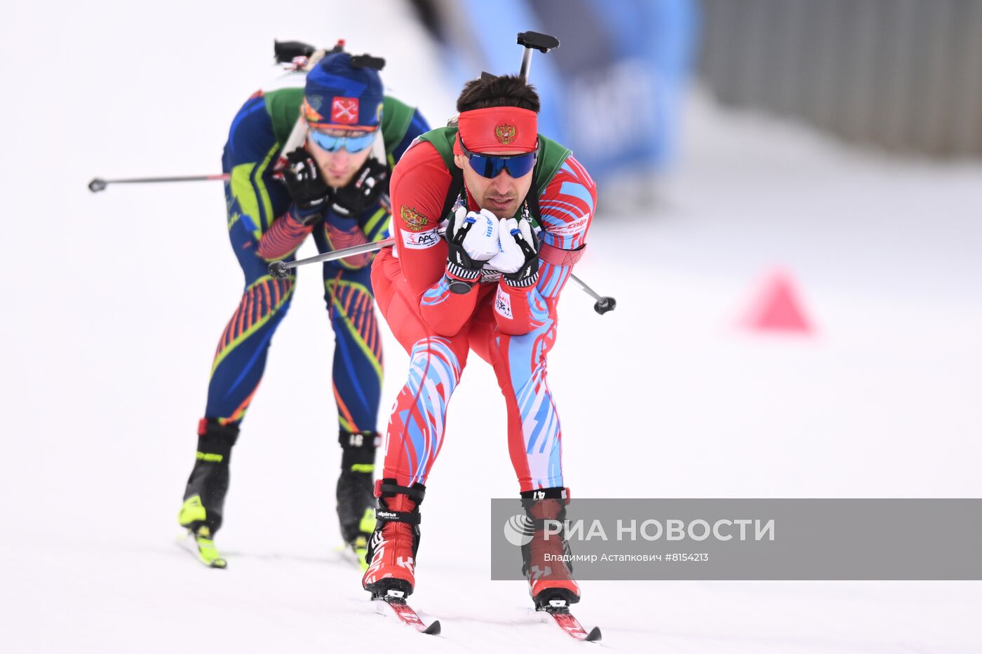 Биатлон. Чемпионат России. Одиночная смешанная эстафета