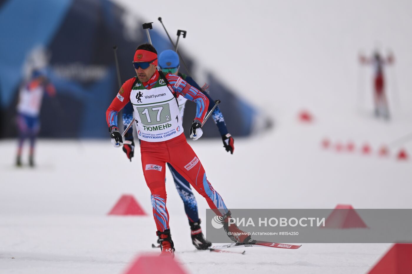 Биатлон. Чемпионат России. Одиночная смешанная эстафета