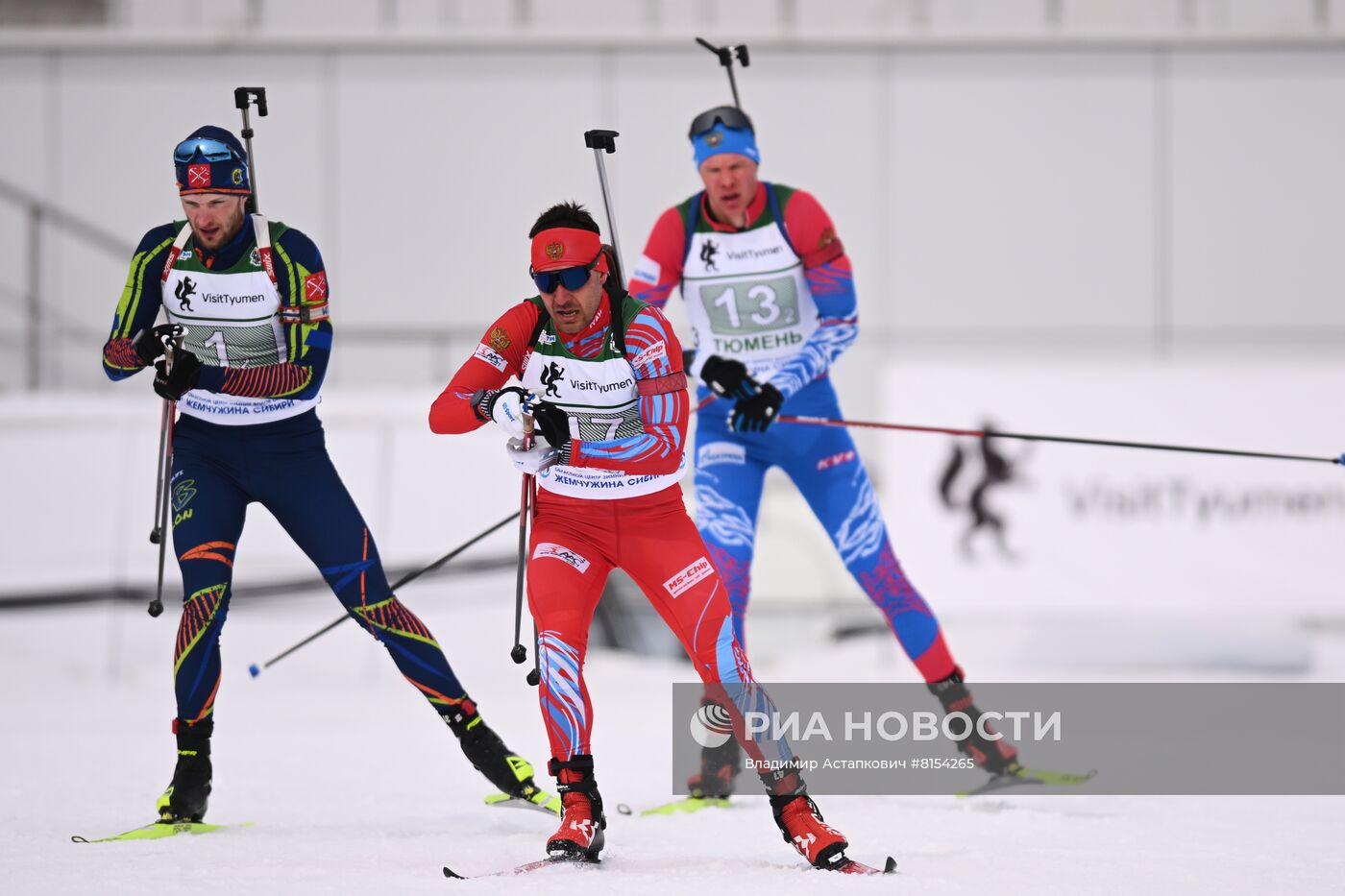 Биатлон. Чемпионат России. Одиночная смешанная эстафета