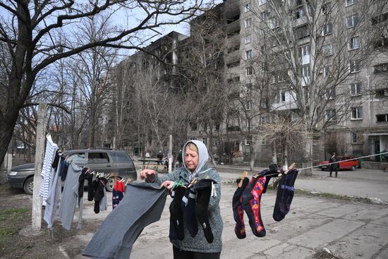 Мирная жизнь Мариуполя