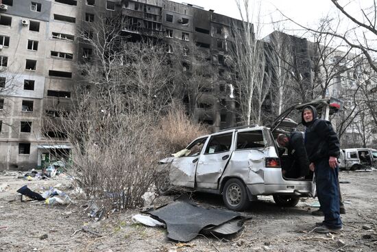 Мирная жизнь Мариуполя