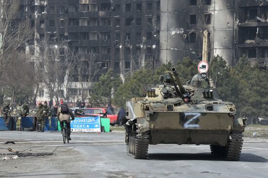 Мирная жизнь Мариуполя