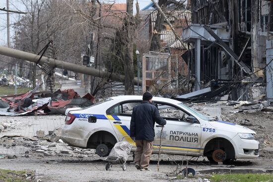 Мирная жизнь Мариуполя