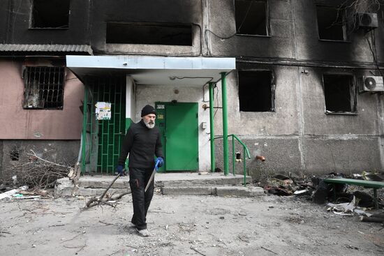 Мирная жизнь Мариуполя