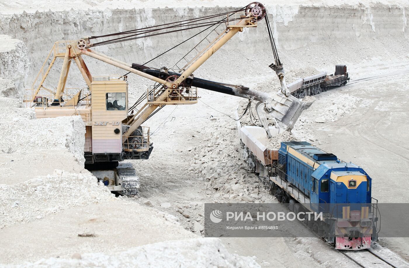 Цементный завод АО "Себряковцемент" в Волгоградской области