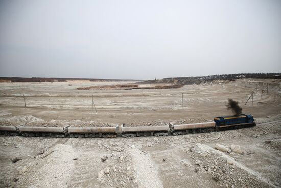 Цементный завод АО "Себряковцемент" в Волгоградской области
