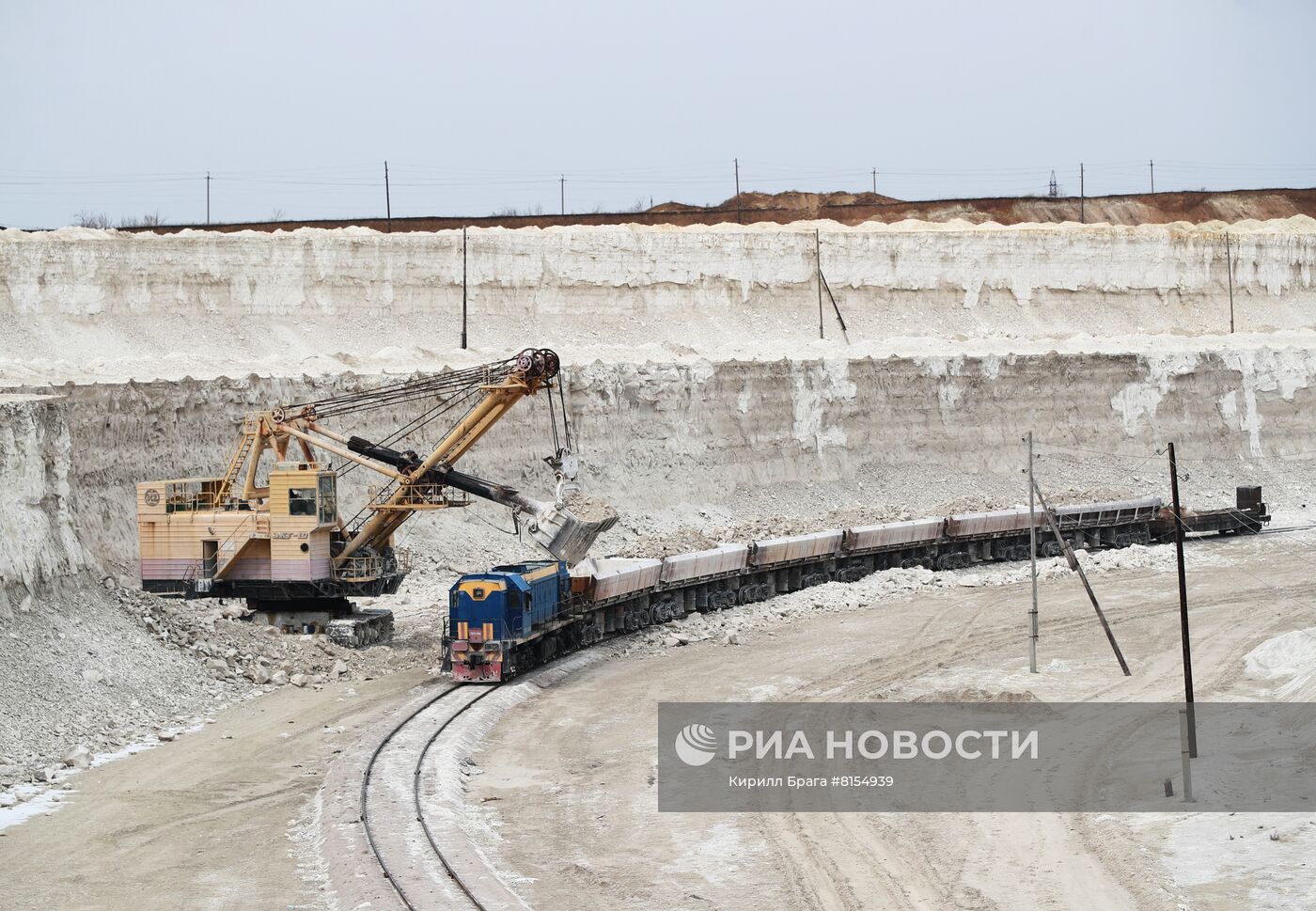 Цементный завод АО "Себряковцемент" в Волгоградской области