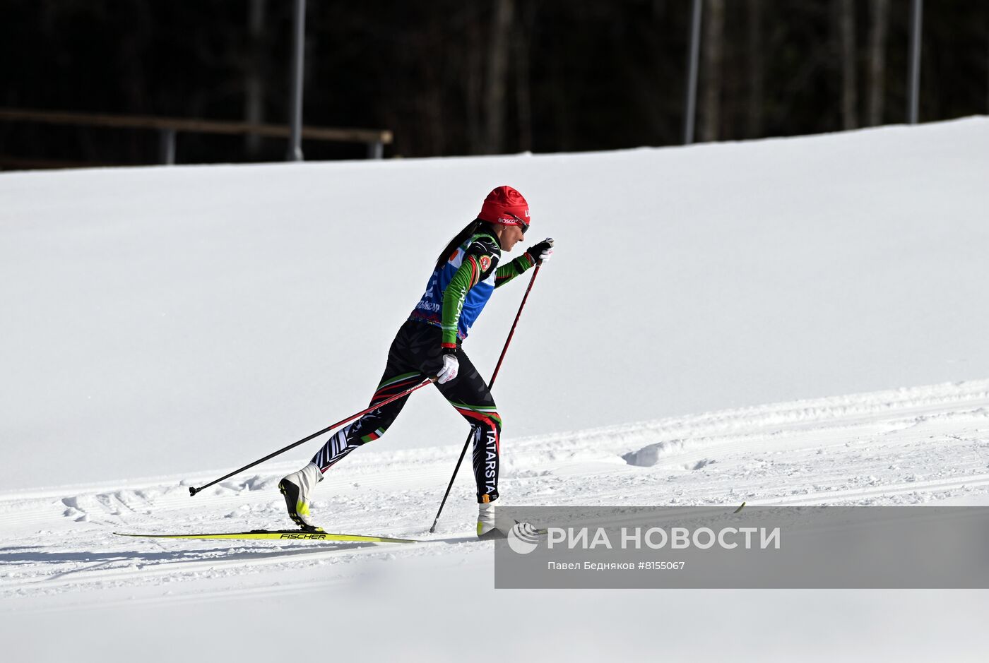 Лыжные гонки. Чемпионат России. Женщины. Эстафета