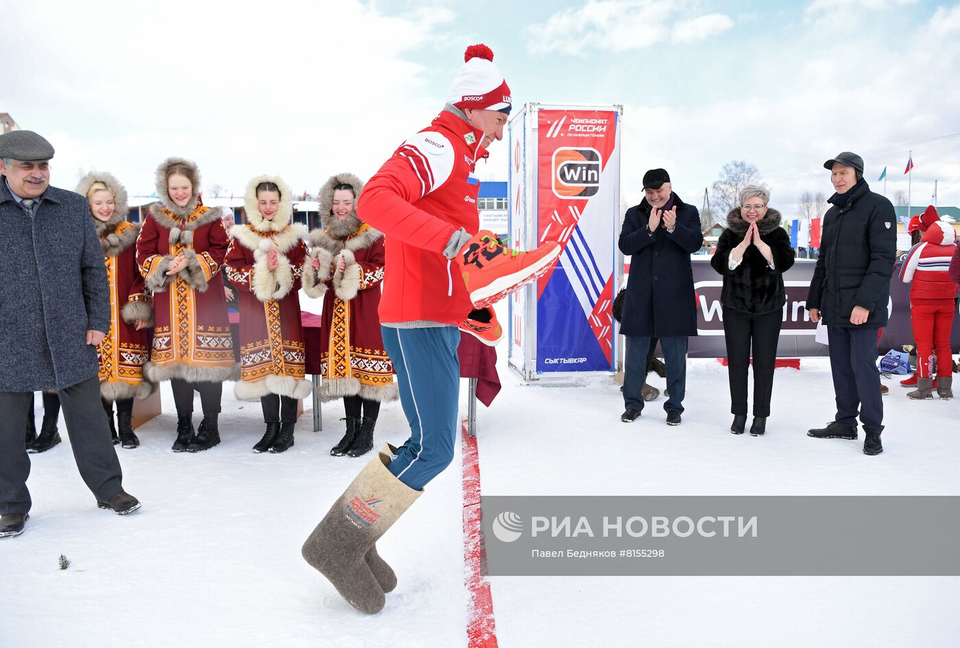 Лыжные гонки. Чемпионат России. Мужчины. Эстафета