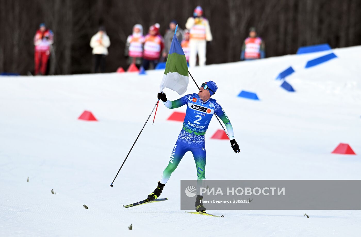 Лыжные гонки. Чемпионат России. Мужчины. Эстафета