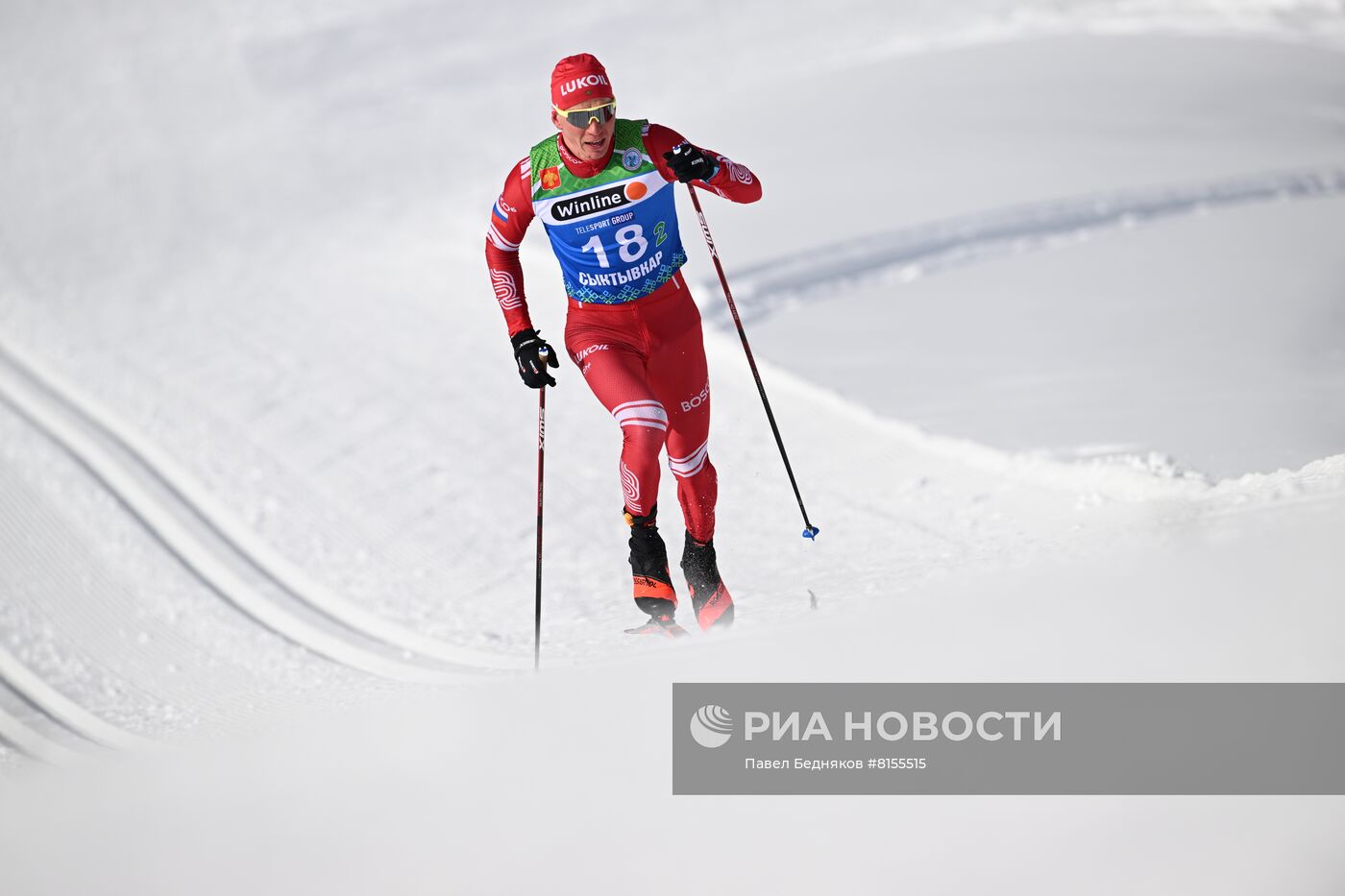 Лыжные гонки. Чемпионат России. Мужчины. Эстафета