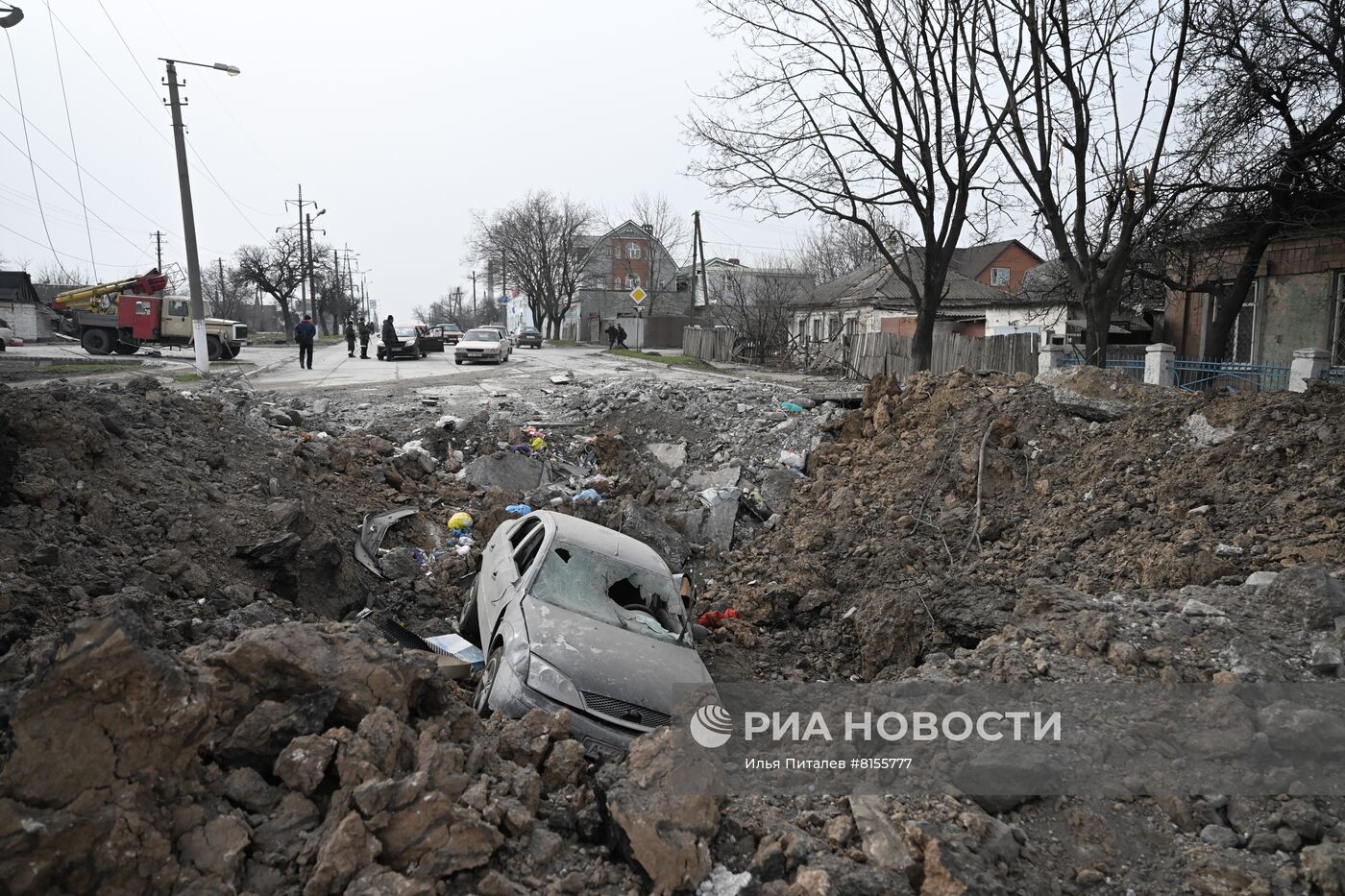 Центр Мариуполя после отступления ВСУ
