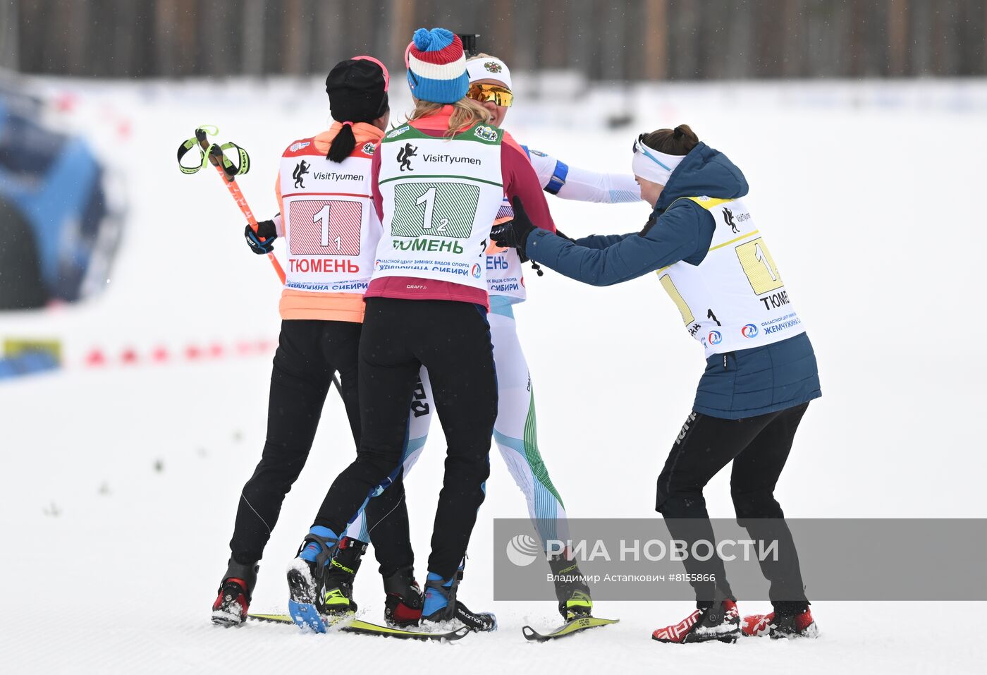 Биатлон. Чемпионат России. Женщины. Эстафета