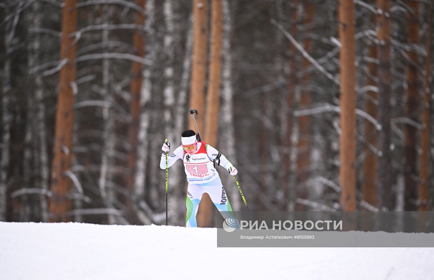 Биатлон. Чемпионат России. Женщины. Эстафета