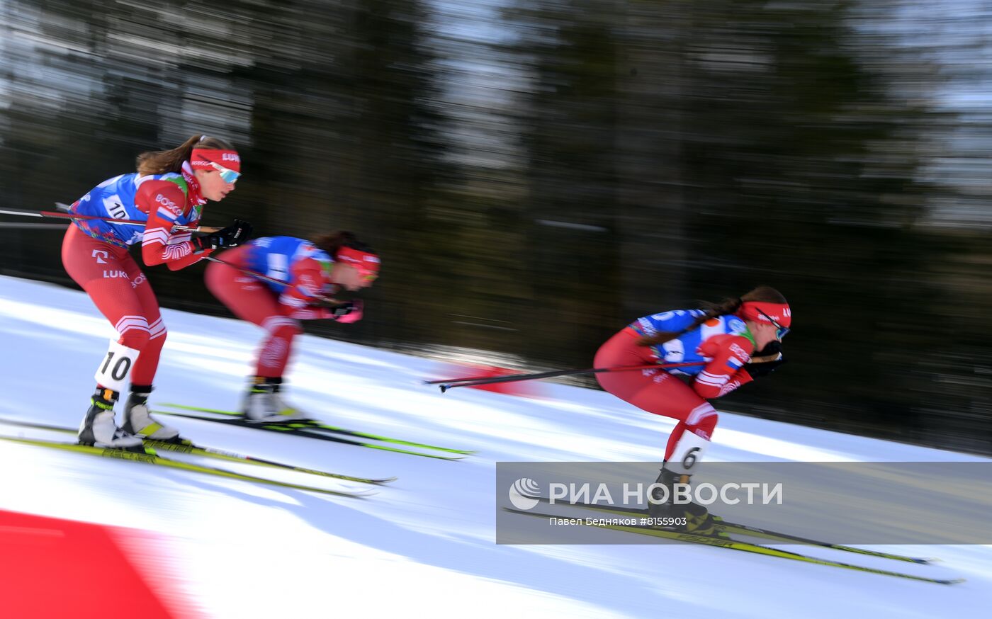 Лыжные гонки. Чемпионат России. Женщины. Масс-старт