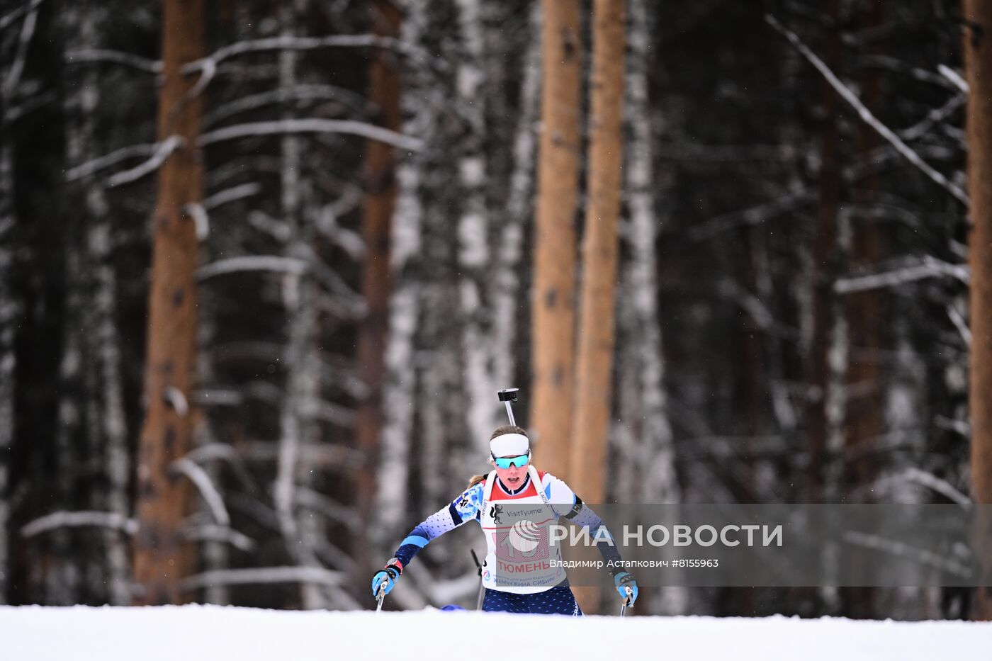 Биатлон. Чемпионат России. Женщины. Эстафета