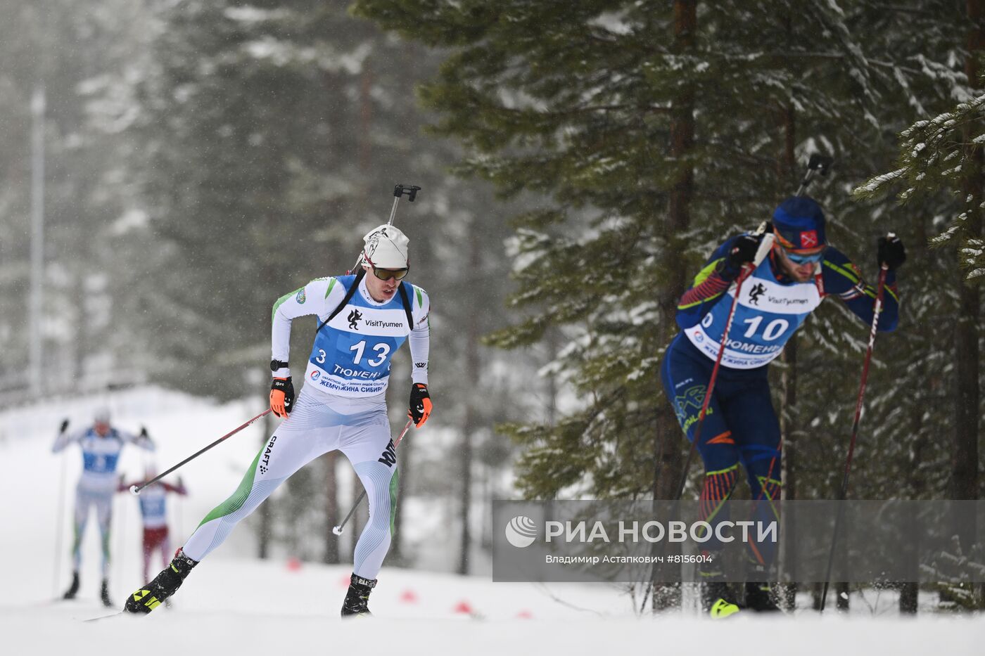 Биатлон. Чемпионат России. Мужчины. Масс-старт