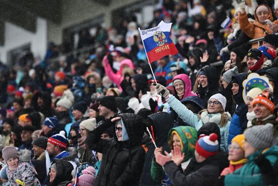 Биатлон. Чемпионат России. Мужчины. Масс-старт