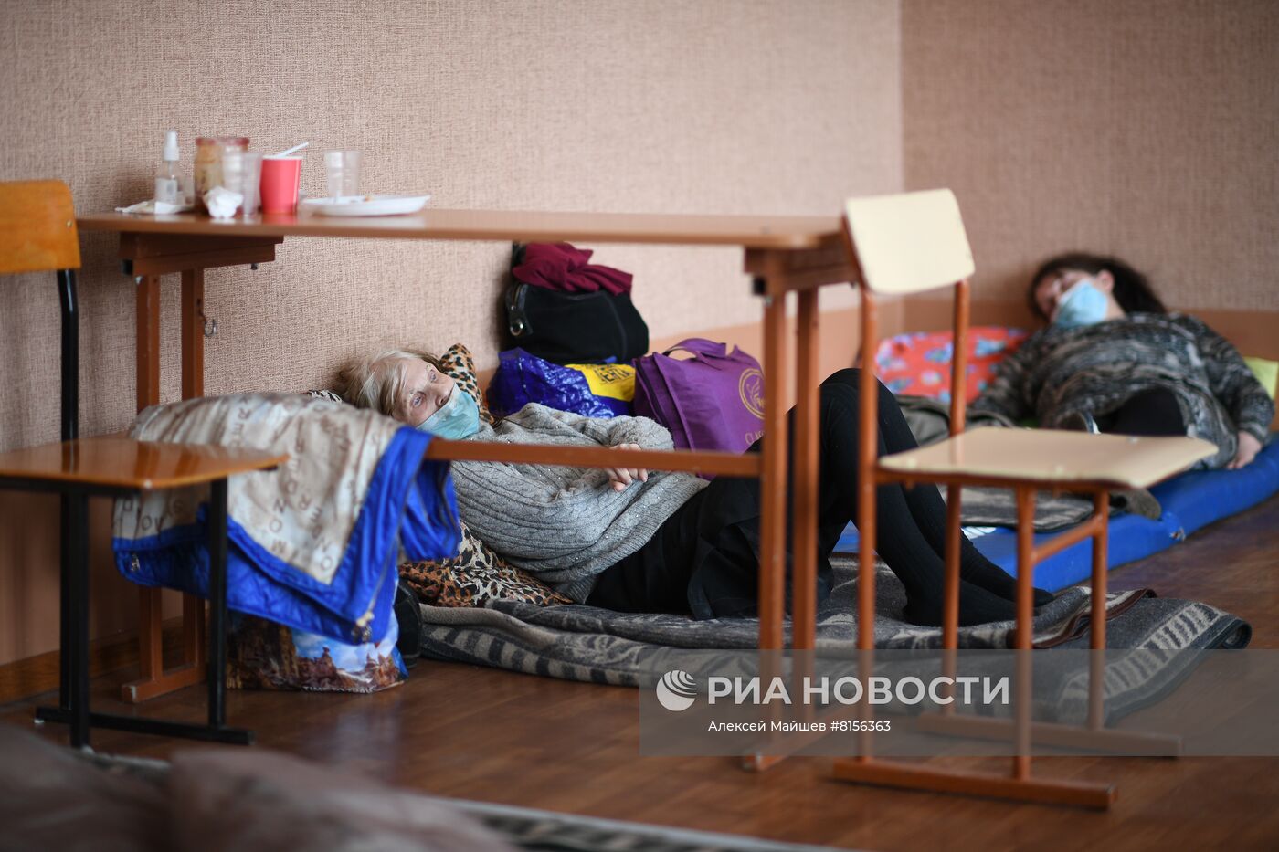 Пункты временного размещения беженцев в Старобельске