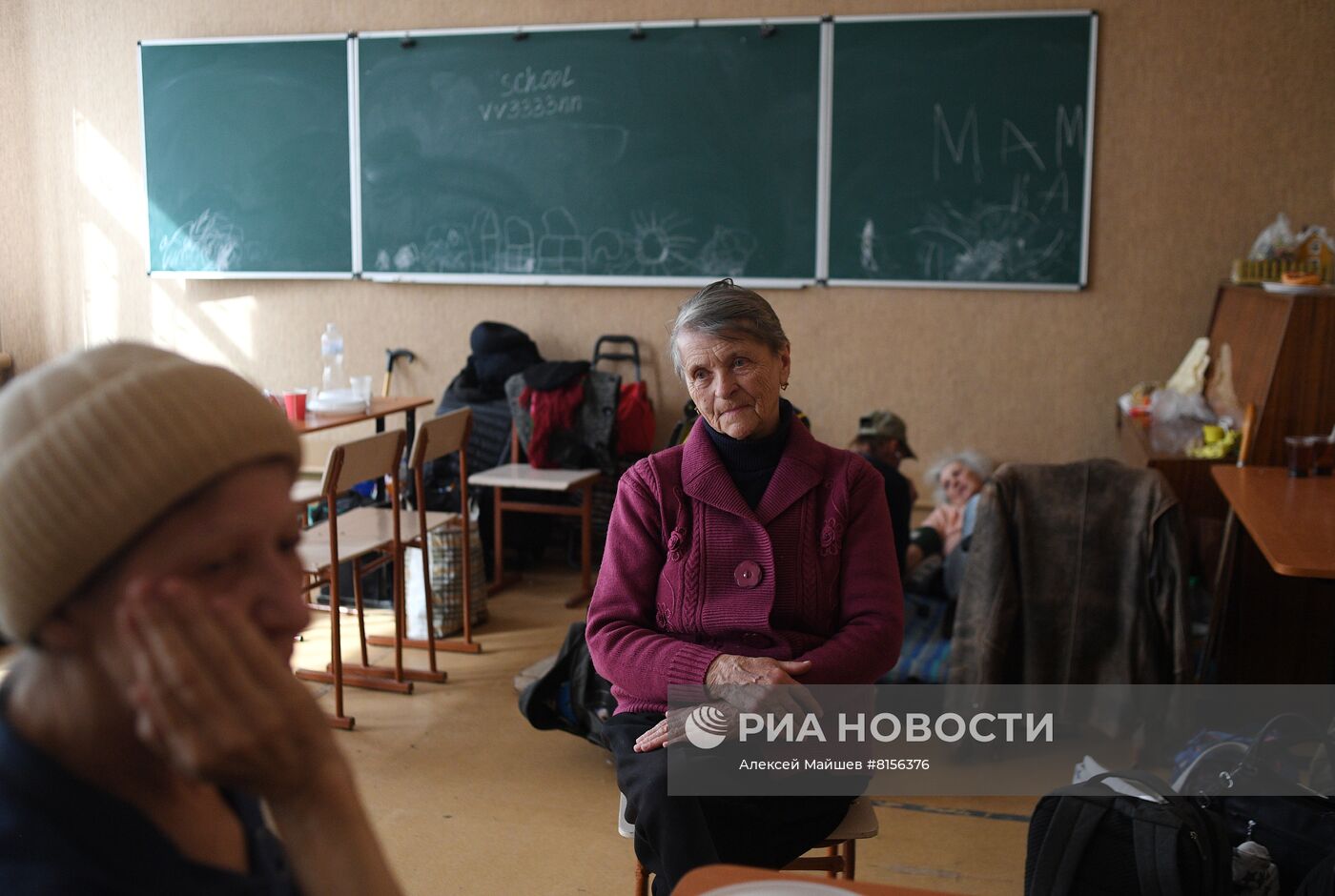 Пункты временного размещения беженцев в Старобельске