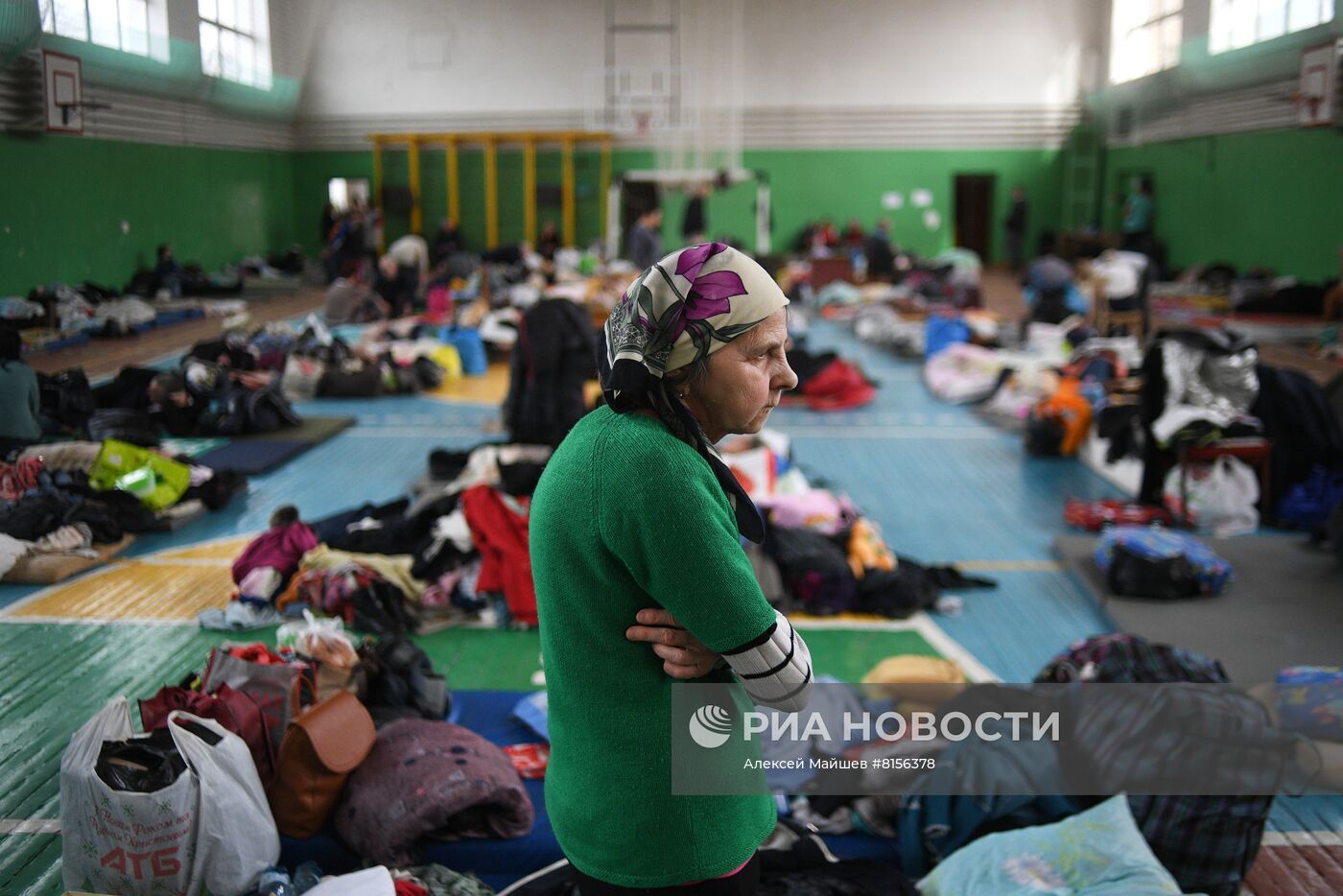 Пункты временного размещения беженцев в Старобельске