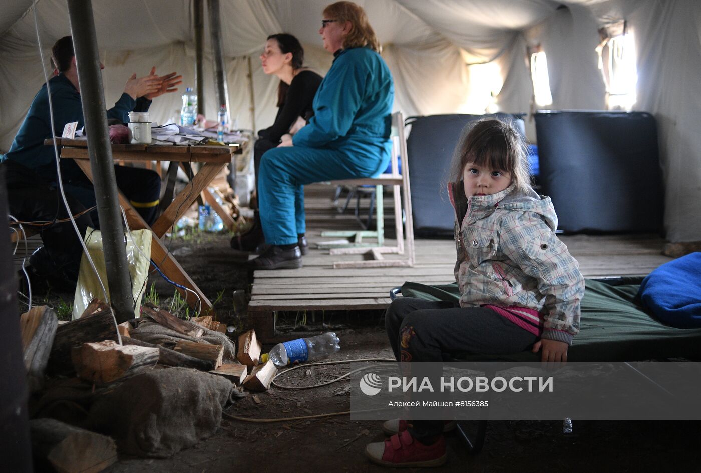 Пункты временного размещения беженцев в Старобельске