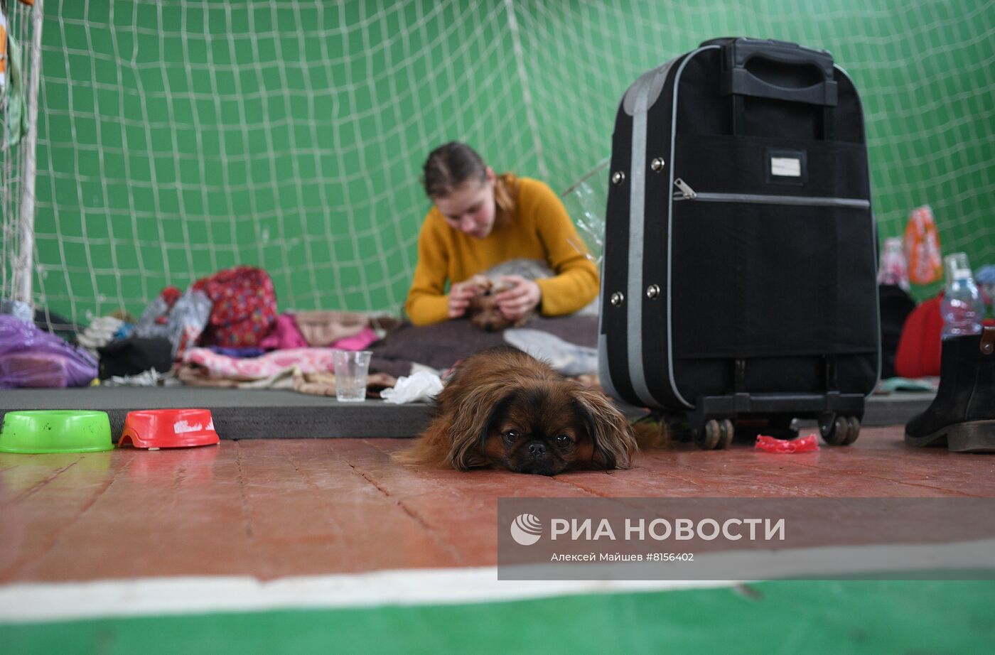 Пункты временного размещения беженцев в Старобельске