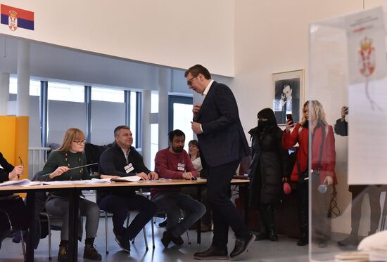 Парламентские и президентские выборы в Сербии