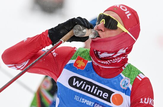 Лыжные гонки. Чемпионат России. Мужчины. Масс-старт