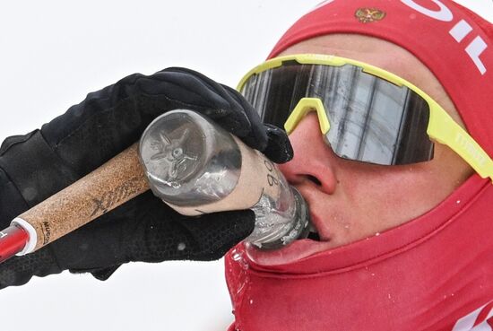 Лыжные гонки. Чемпионат России. Мужчины. Масс-старт