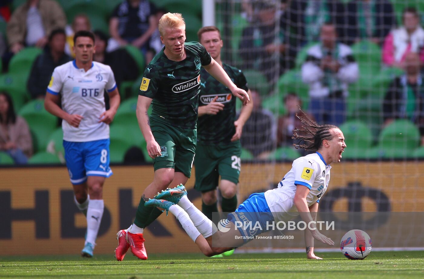 Футбол. РПЛ. Матч "Краснодар" - "Динамо"