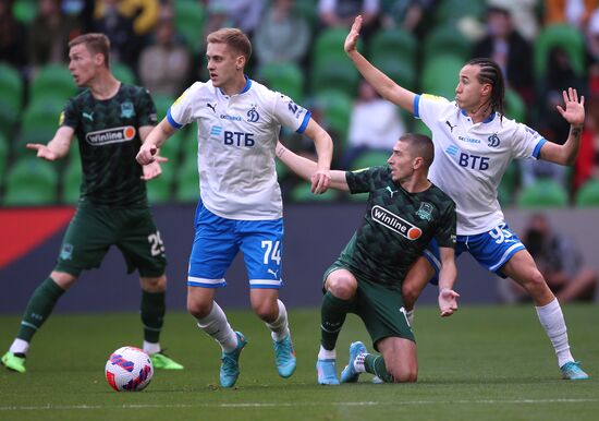 Футбол. РПЛ. Матч "Краснодар" - "Динамо"