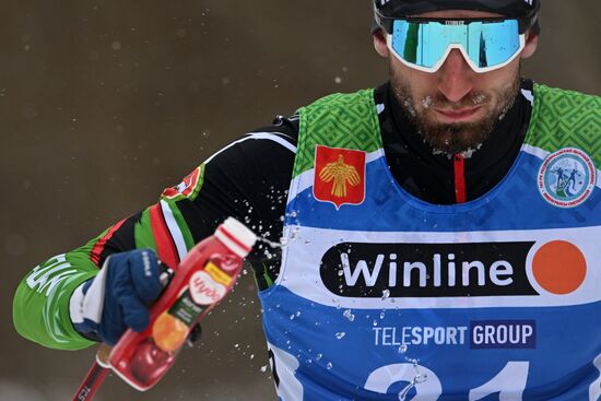 Лыжные гонки. Чемпионат России. Мужчины. Масс-старт