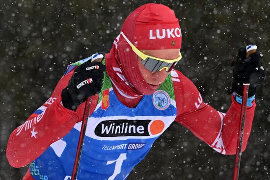 Лыжные гонки. Чемпионат России. Мужчины. Масс-старт