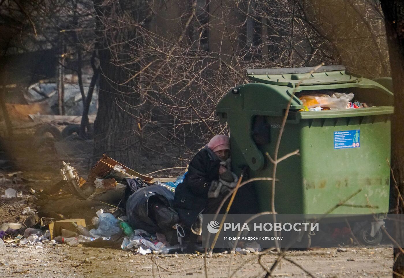 Боевые действия в Левобережном районе Мариуполя