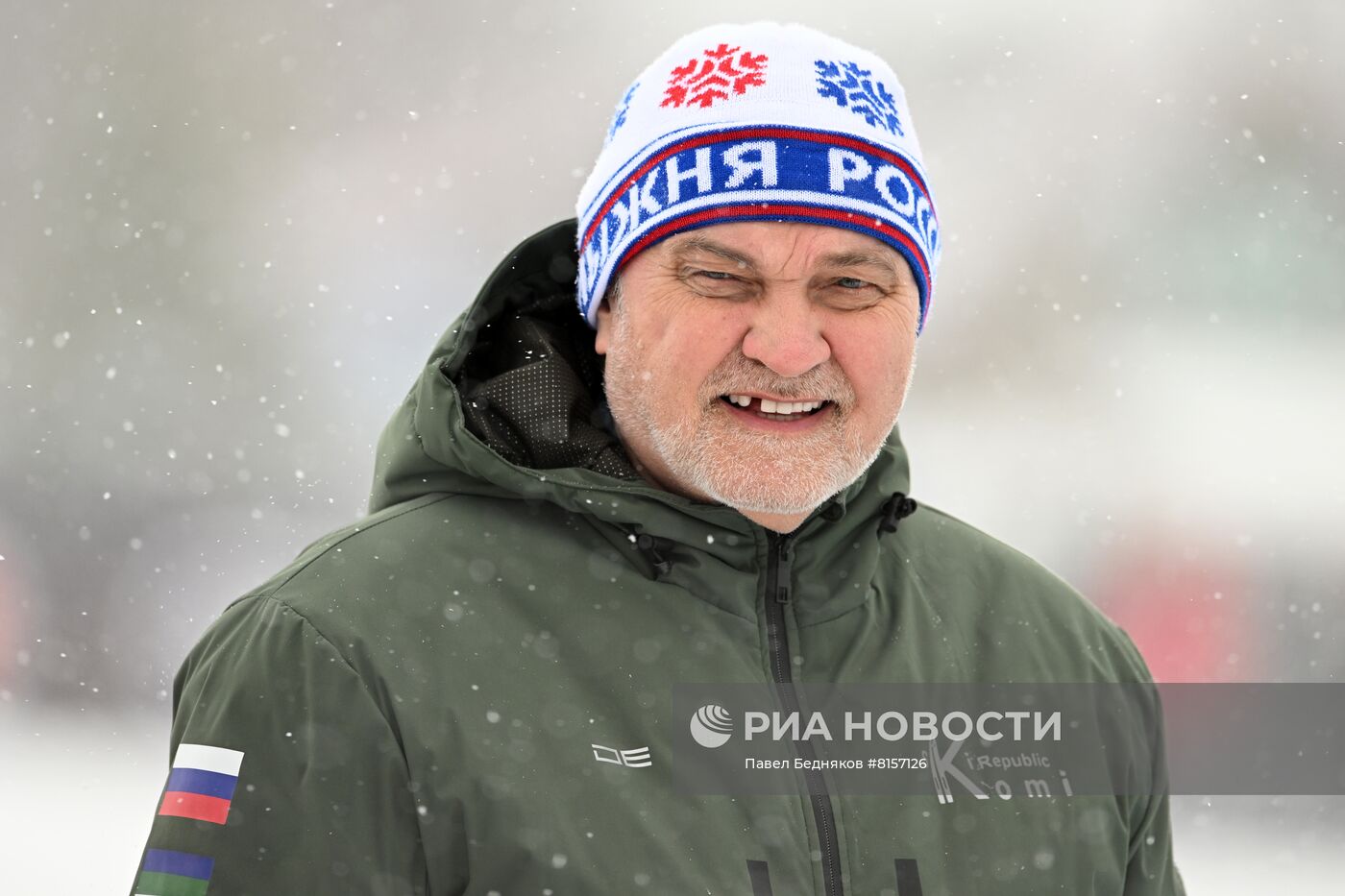 Лыжные гонки. Чемпионат России. Мужчины. Масс-старт